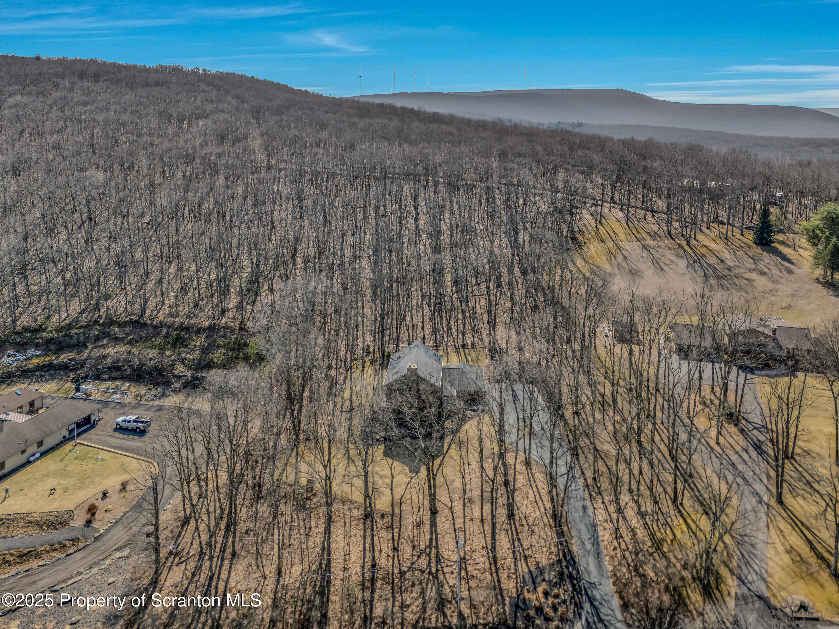 933 Newton Road Clarks Summit, PA 18411 - Photo 88 of 95 ariel view
