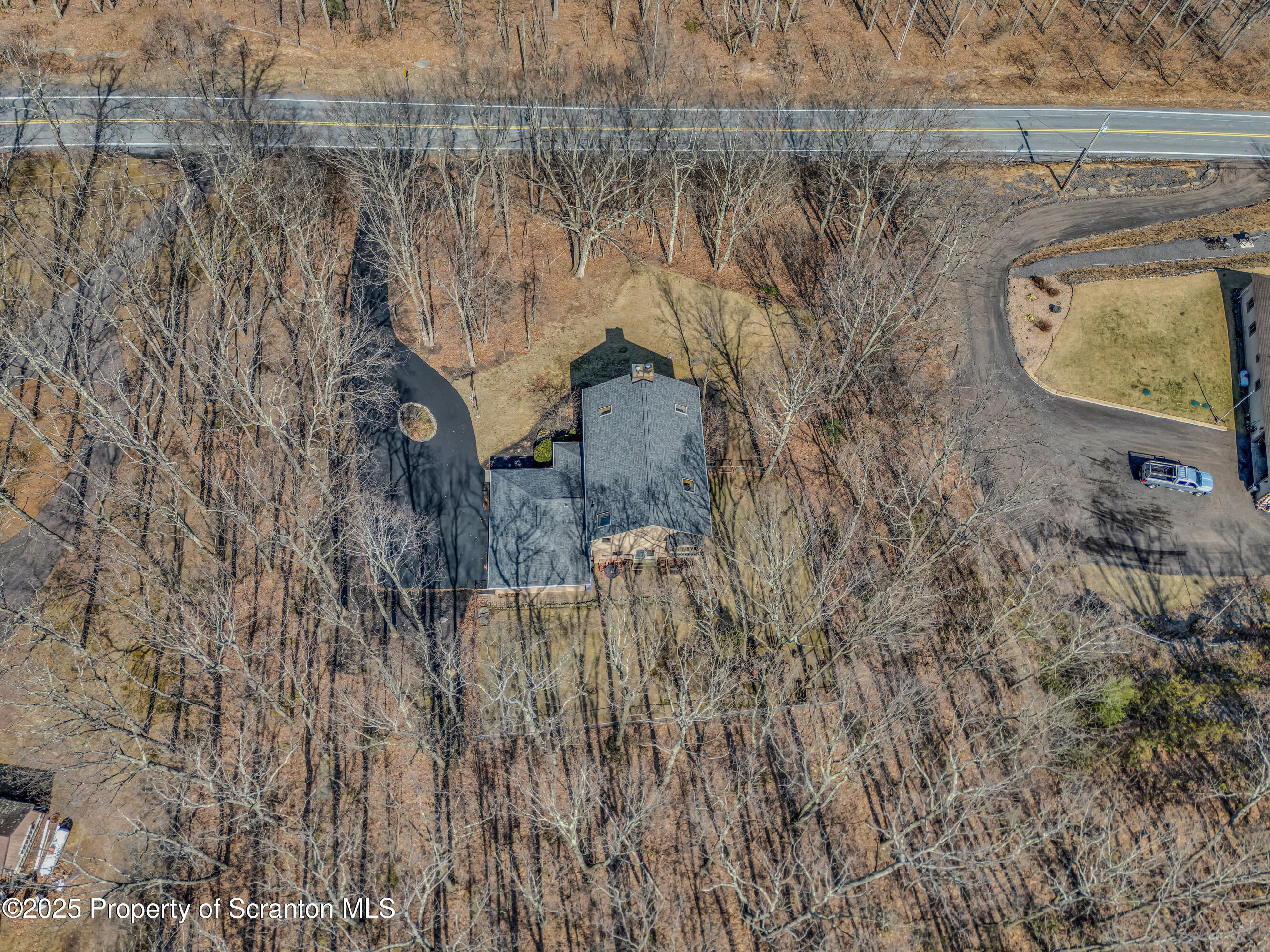 933 Newton Road Clarks Summit, PA 18411 - Photo 91 of 95 ariel view