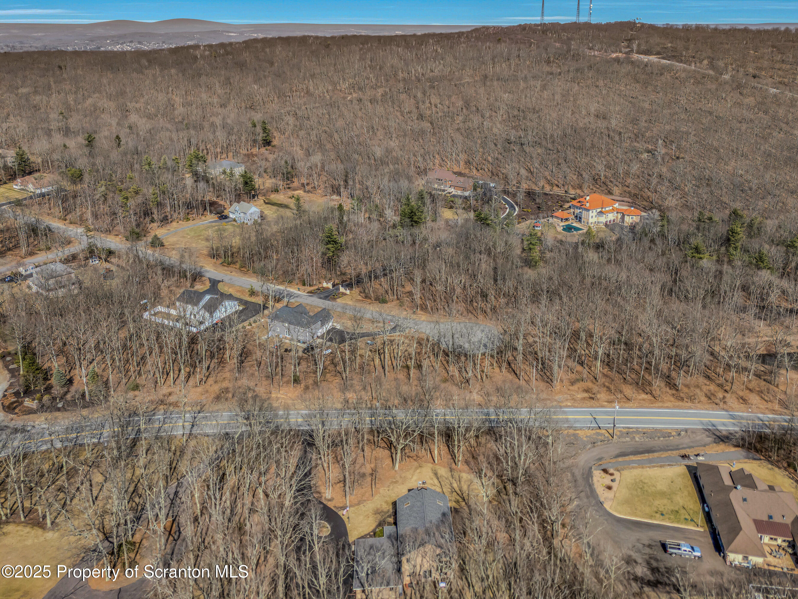 933 Newton Road Clarks Summit, PA 18411 - Photo 92 of 95 ariel view