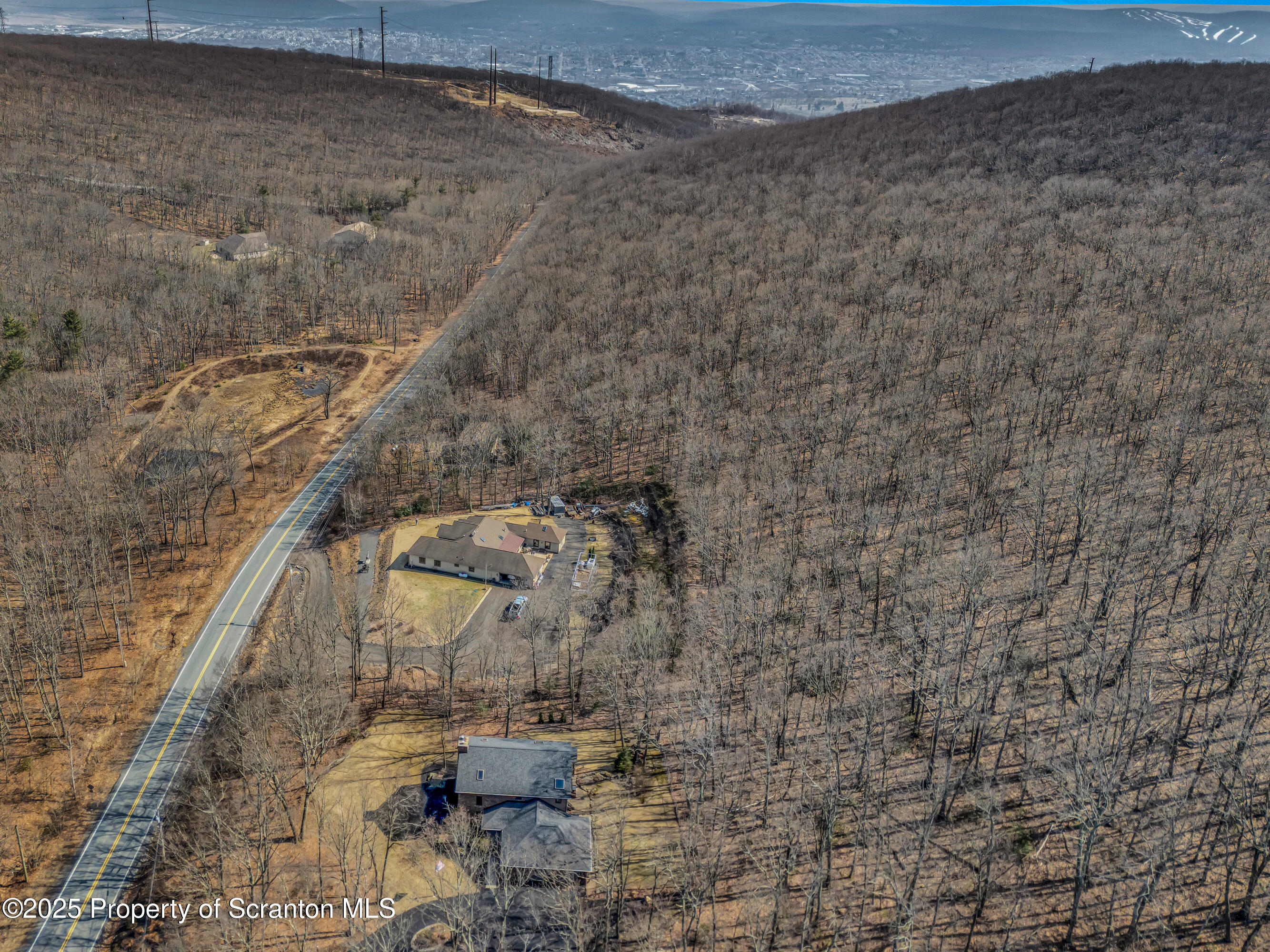 933 Newton Road Clarks Summit, PA 18411 - Photo 94 of 95 ariel view