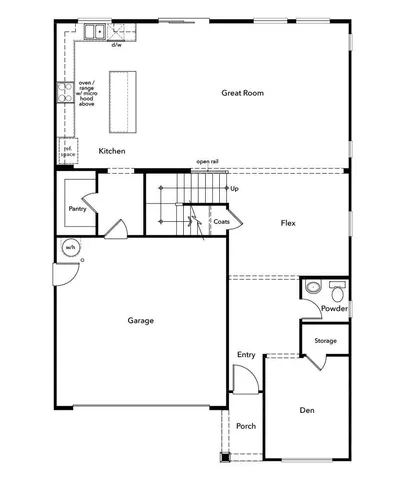 a picture of a floor plan