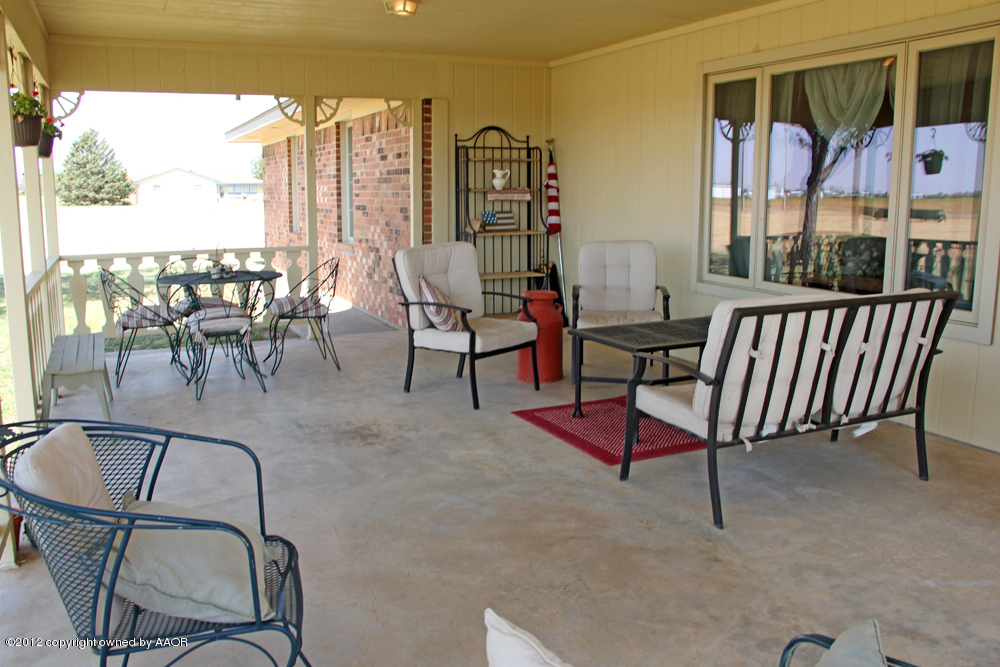 4270 White Fence Road Canyon, TX 79015 - Photo 7 of 37 Front Patio2