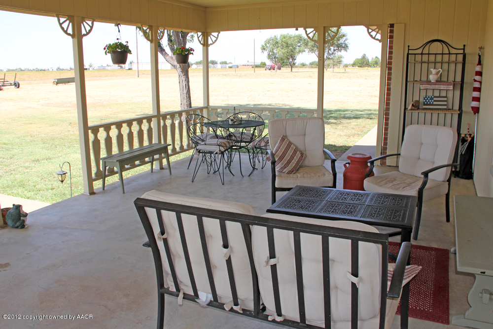 4270 White Fence Road Canyon, TX 79015 - Photo 8 of 37 Front Patio