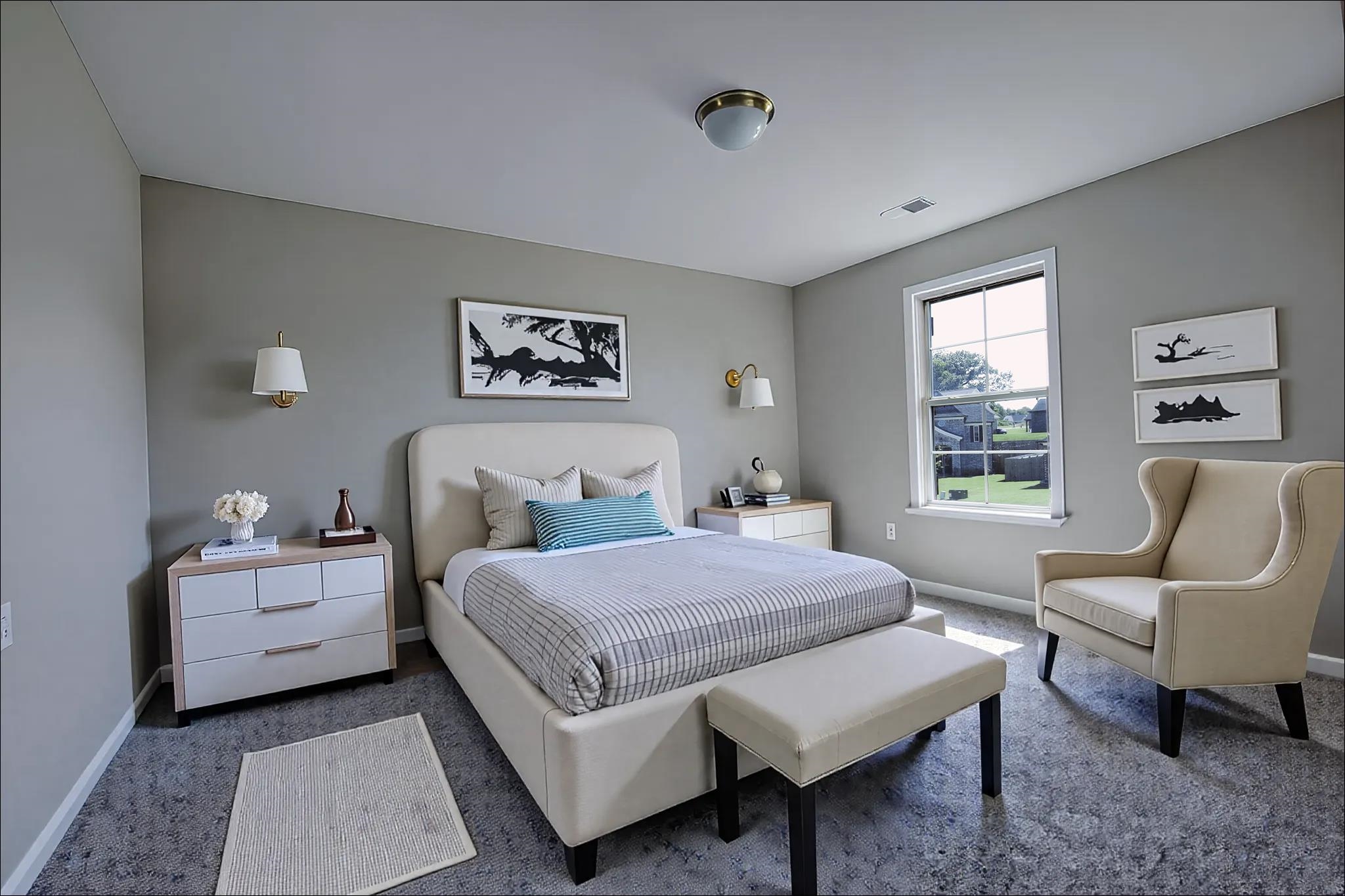55 Misty Rdg Loop Oakland, TN 38060 - Photo 21 of 38 Carpeted bedroom with baseboards