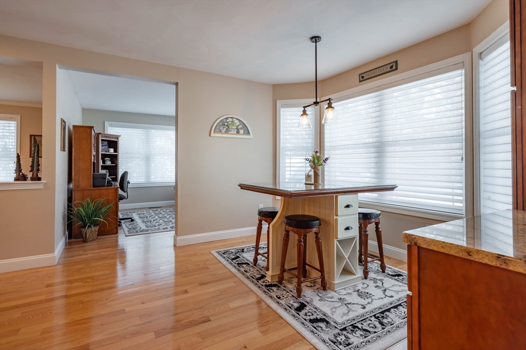 9 Pilgrim Circle Nashua, NH 03063 - Photo 15 of 39 a view of a dining room with furniture window and wooden floor