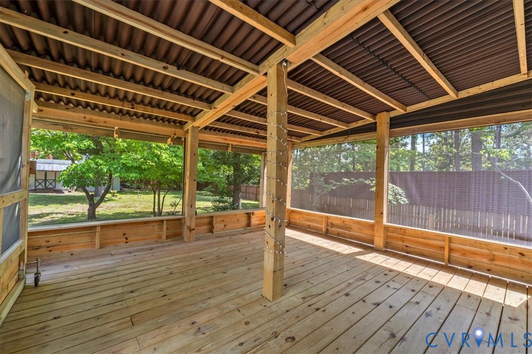 2924 Warfield Ridge Terrace Chester, VA 23831 - Photo 4 of 38 Expansive screened porch featuring wood-finish flo