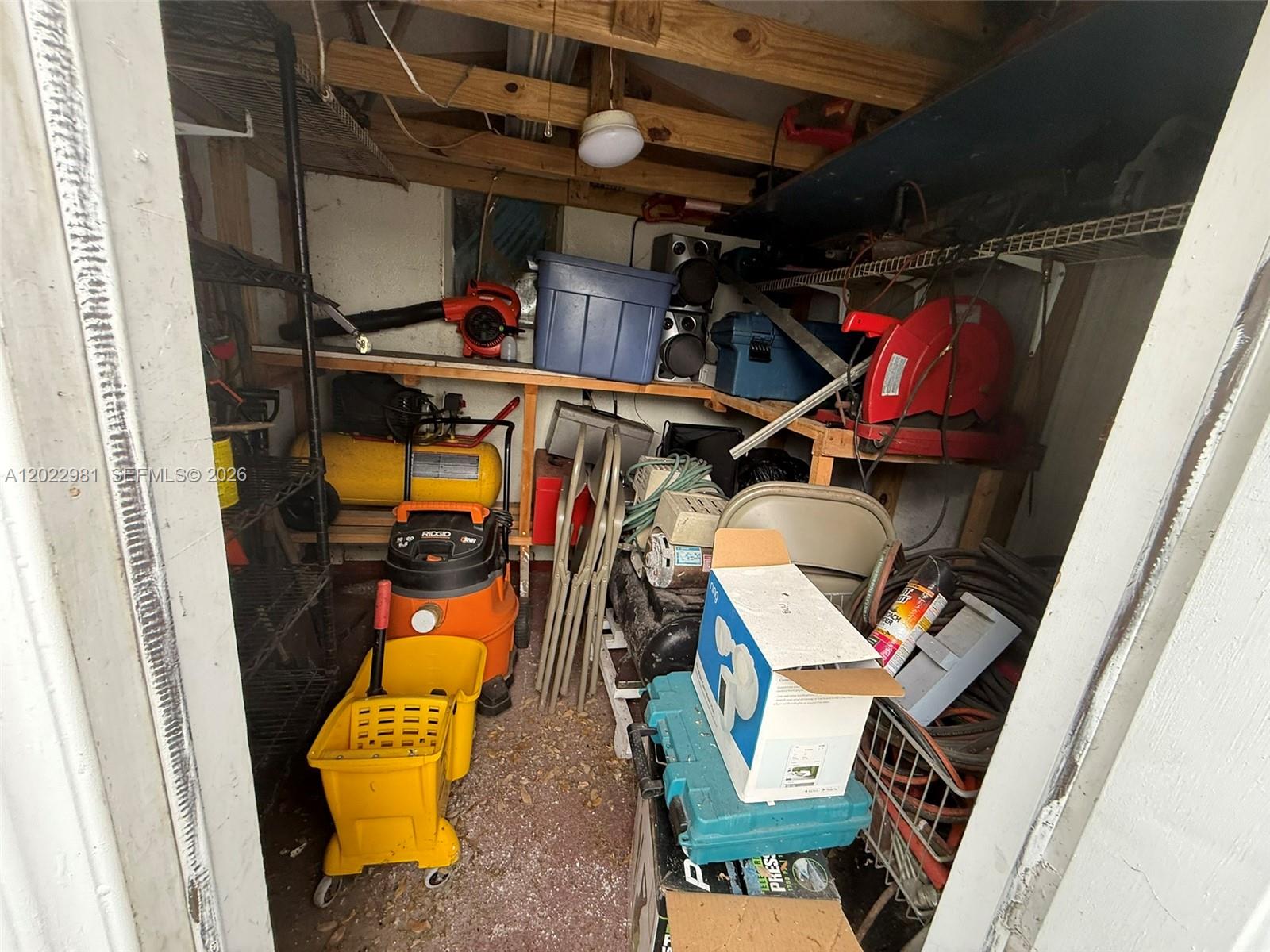 5940 Southwest 2nd Street Miami, FL 33144 - Photo 14 of 22 a view of a room with storage