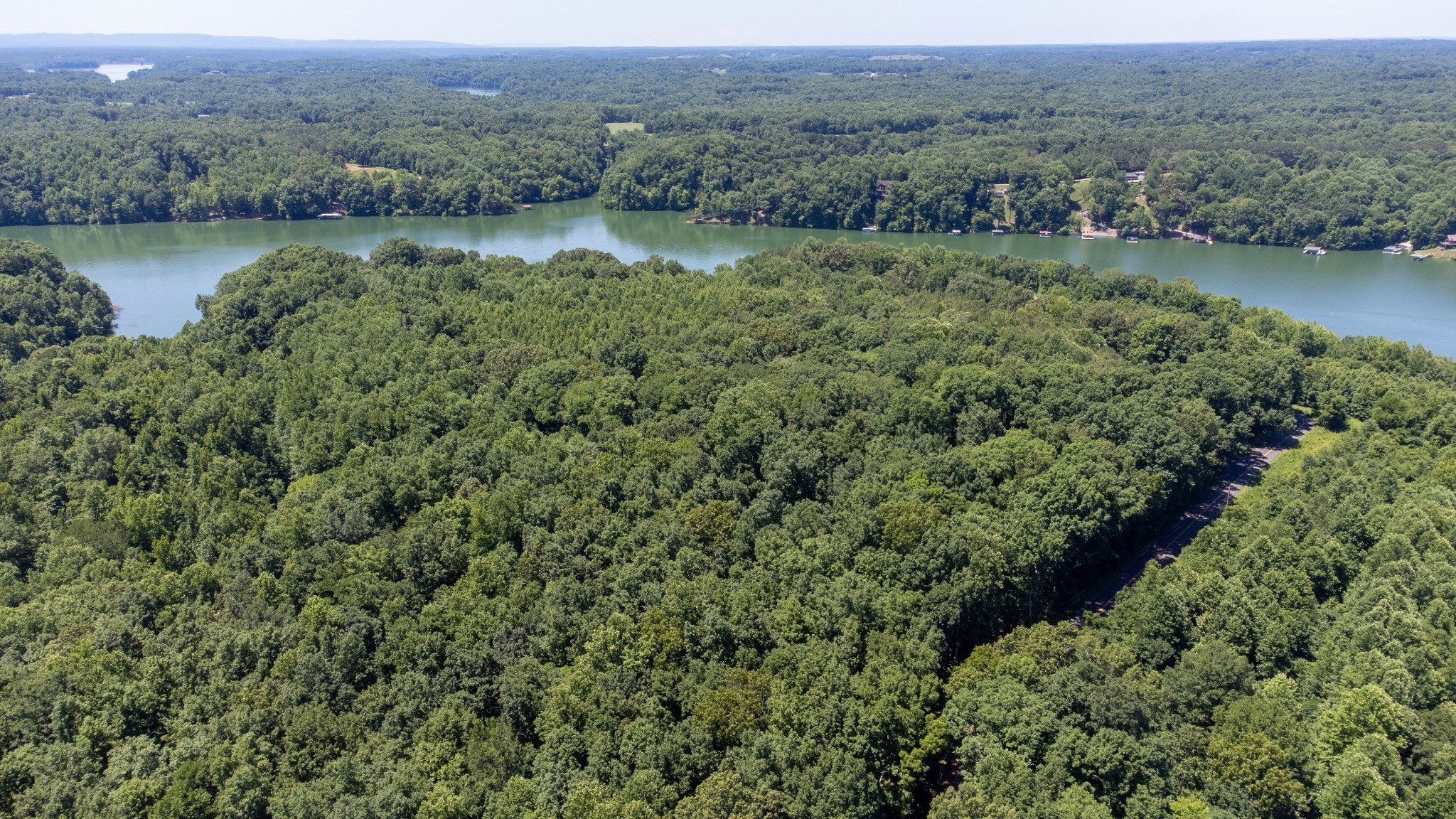 0 Turkey Creek Boat Dock Road Tullahoma, TN 37388 - Photo 18 of 39 an aerial view of a houses with a lake view
