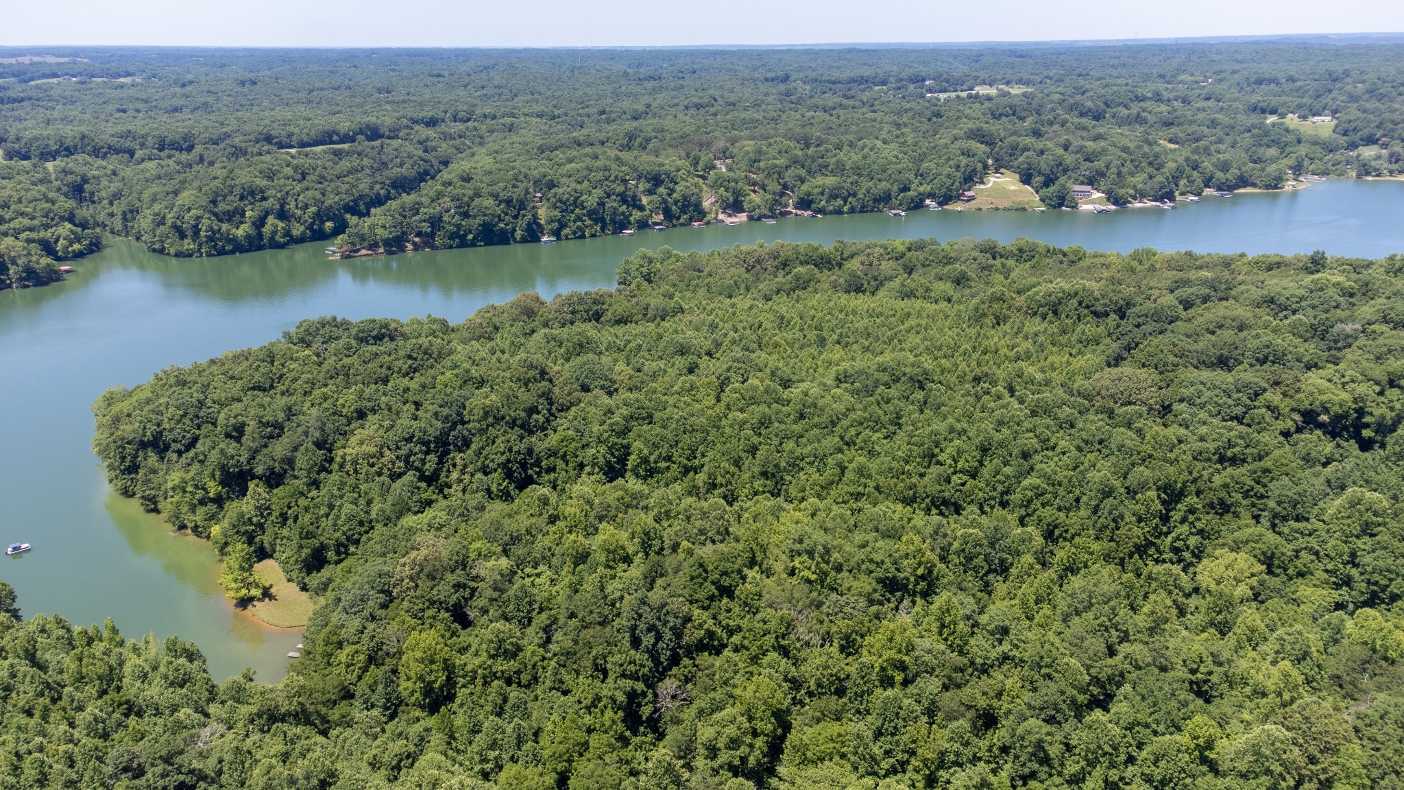 0 Turkey Creek Boat Dock Road Tullahoma, TN 37388 - Photo 19 of 39 an aerial view of a houses with a yard