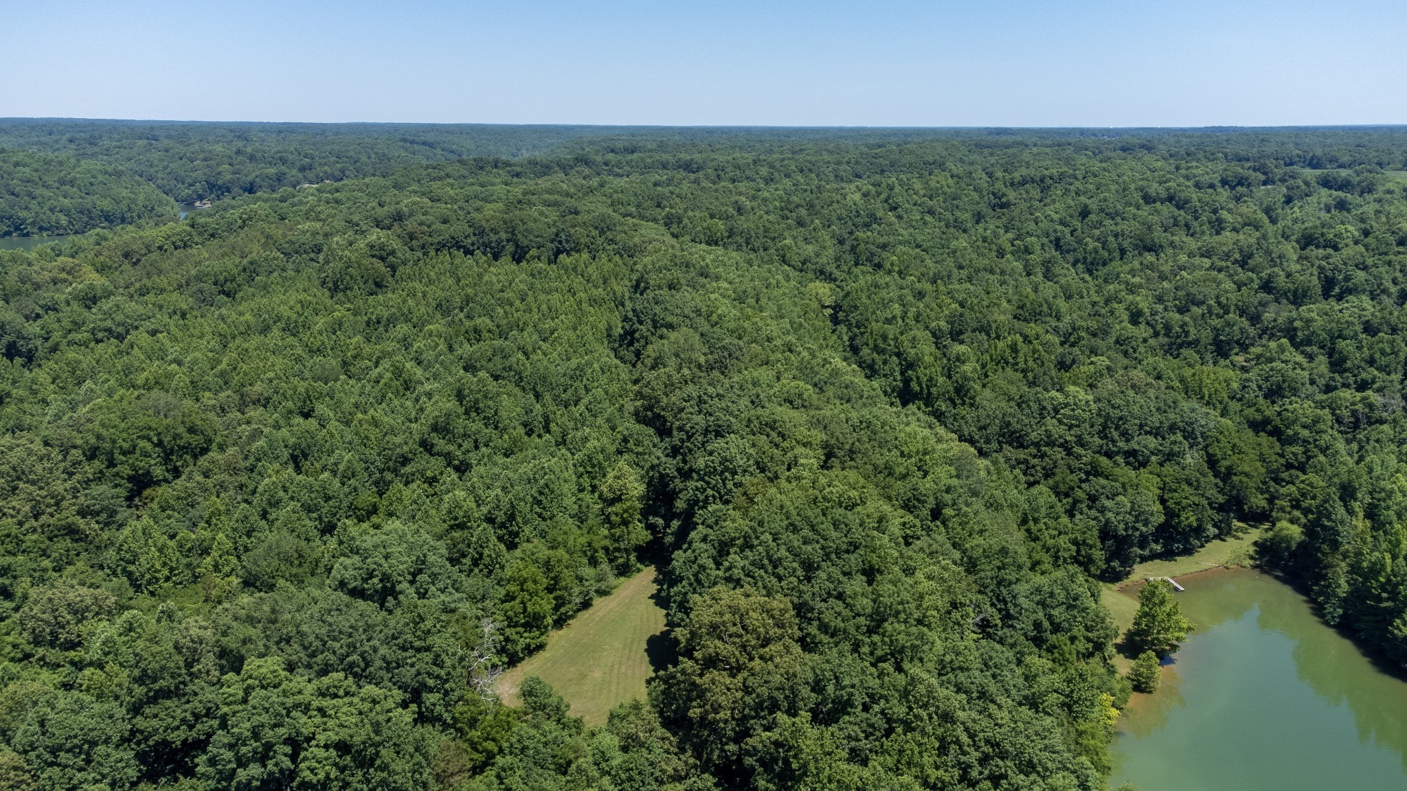 0 Turkey Creek Boat Dock Road Tullahoma, TN 37388 - Photo 21 of 39 an aerial view of a houses with a yard
