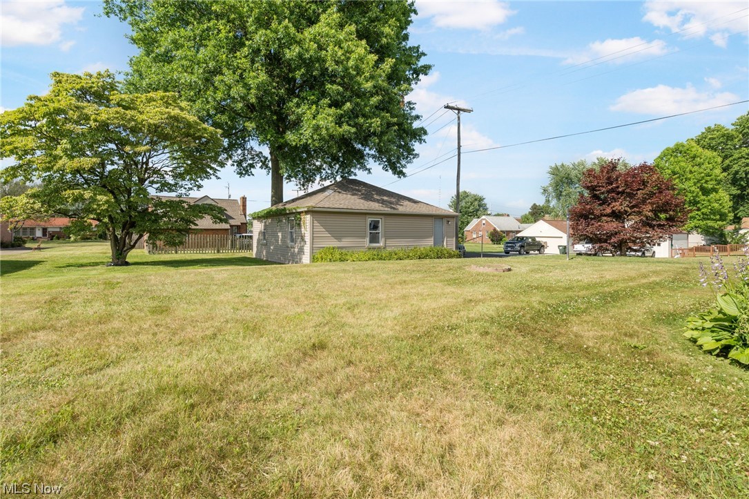 4505 Emma Place Northwest Canton, OH 44708 - Photo 20 of 22 Backyard and 2 car garage