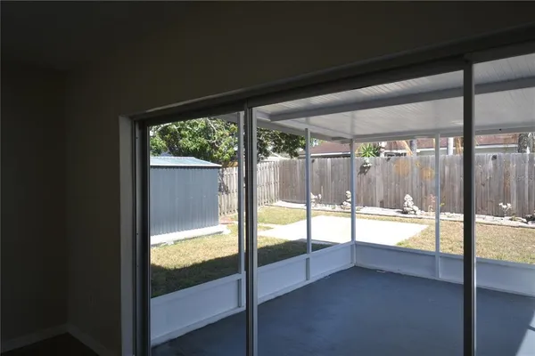 a view of a balcony