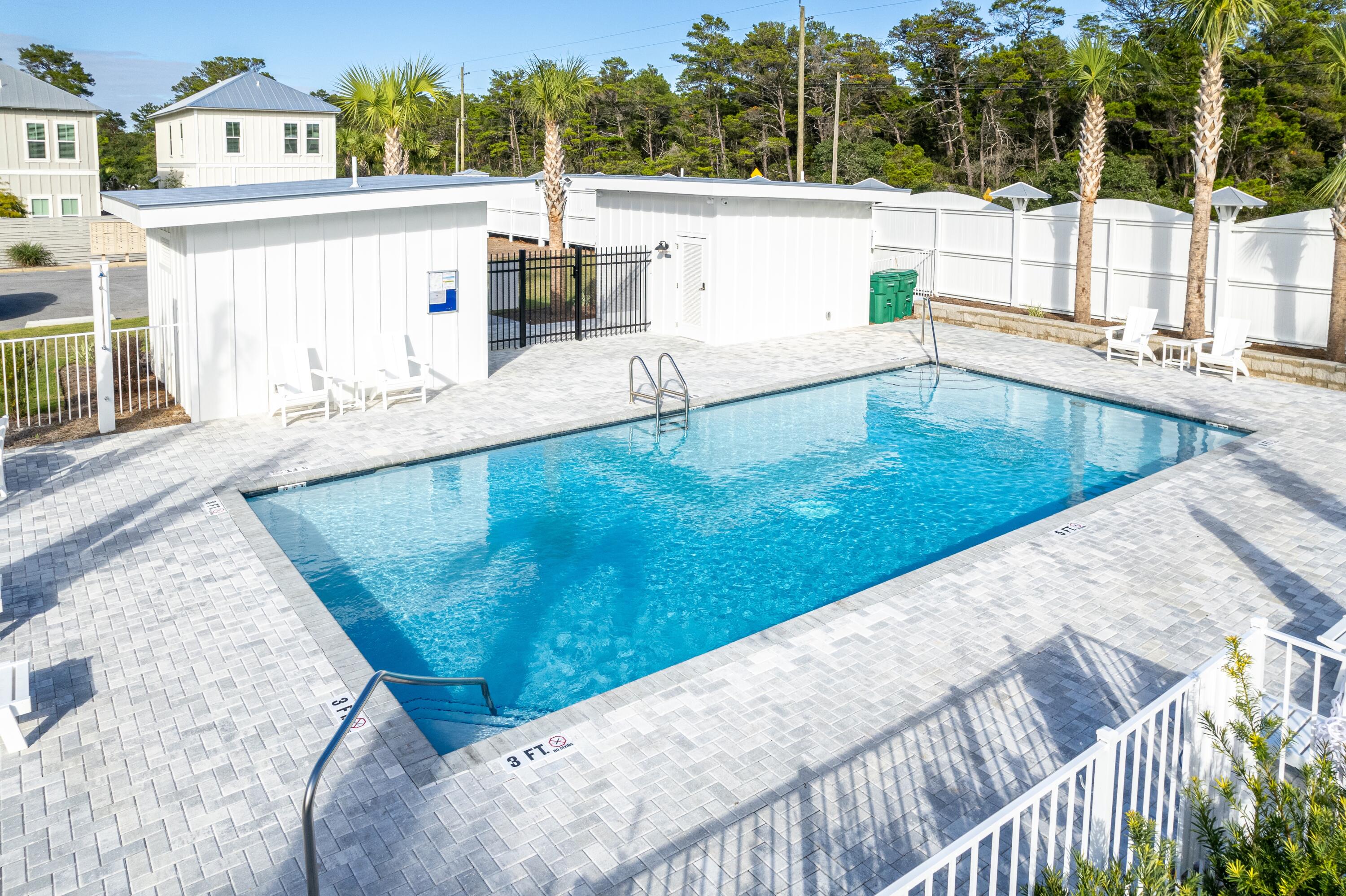 29 Beach View Drive Inlet Beach, FL 32461 - Photo 32 of 52 Pool with Restrooms