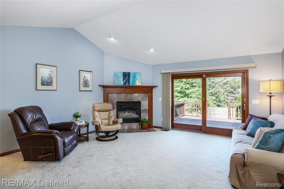 3778 Barnes Lake Road Columbiaville, MI 48421 - Photo 24 of 42 Bright & Sunny w/Vaulted Ceiling