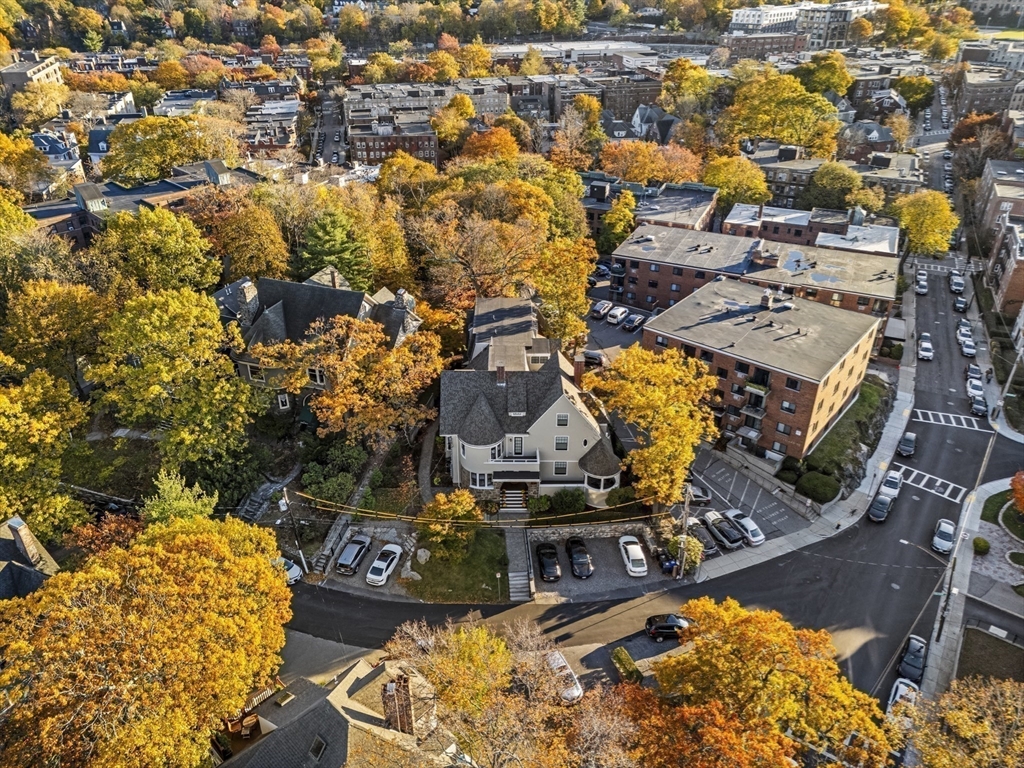 24 Selkirk Road, Unit 244 Boston, MA 02135 - Photo 28 of 31 an aerial view of residential houses with outdoor space