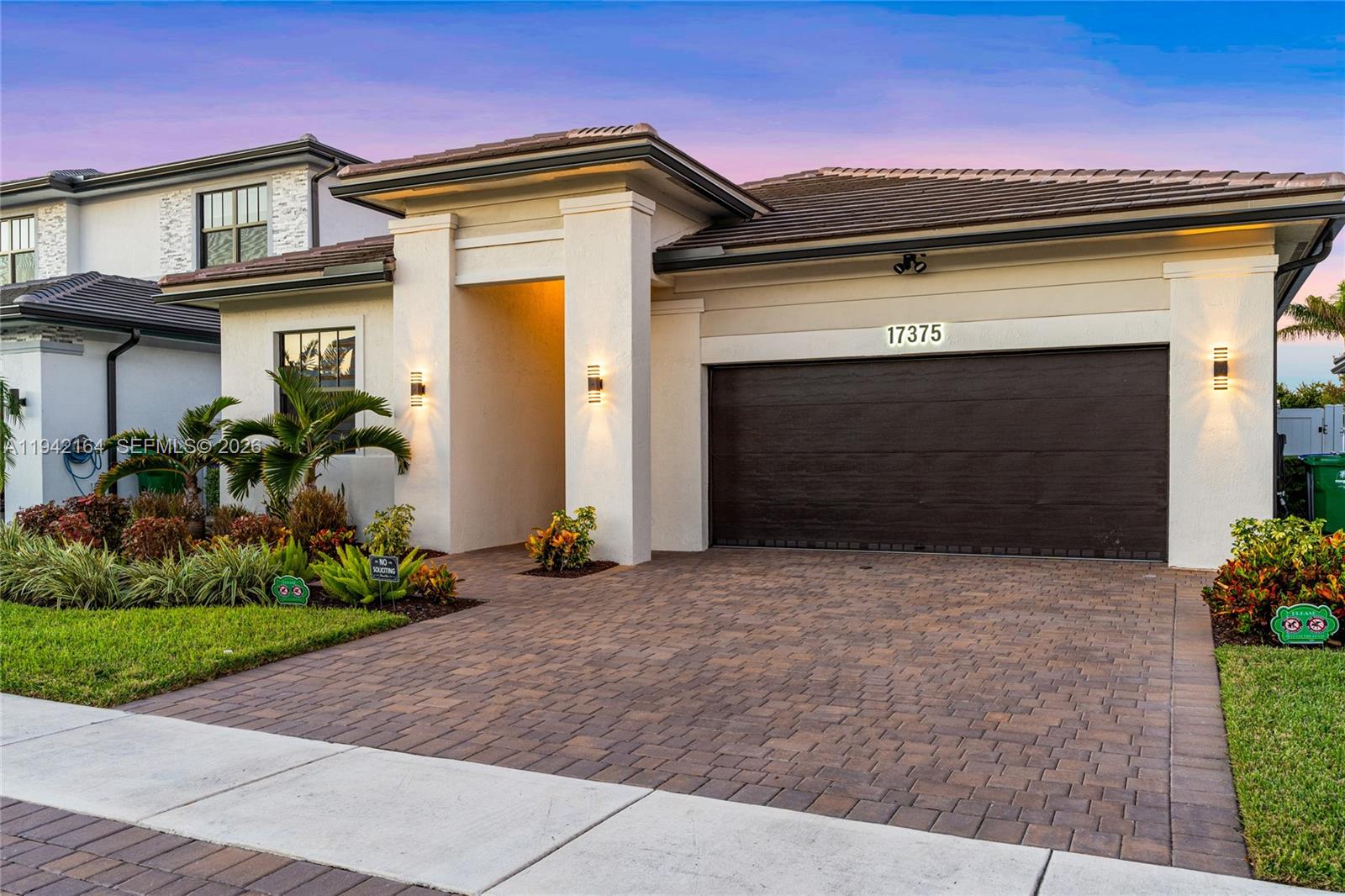 17375 Southwest 41st Street Miramar, FL 33029 - Photo 42 of 53 a front view of a house