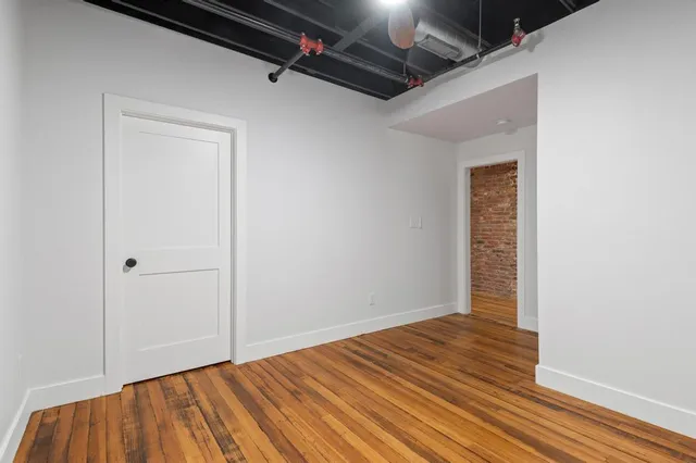 a view of empty room