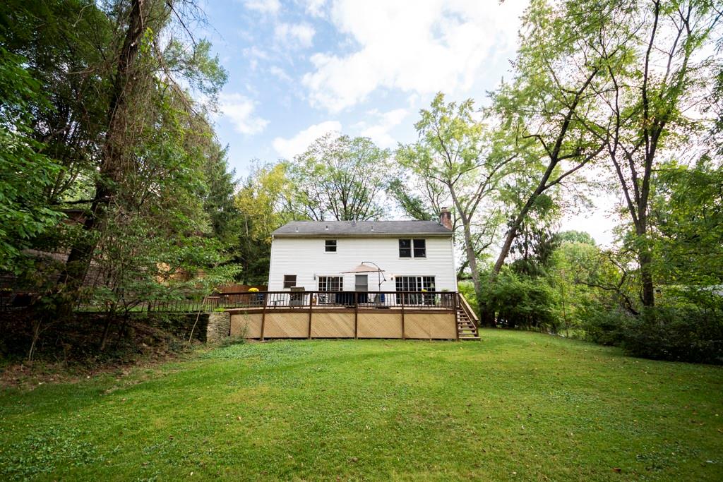 614 Ravencrest Road Pittsburgh, PA 15215 - Photo 24 of 25 a view of a house with backyard and sitting area