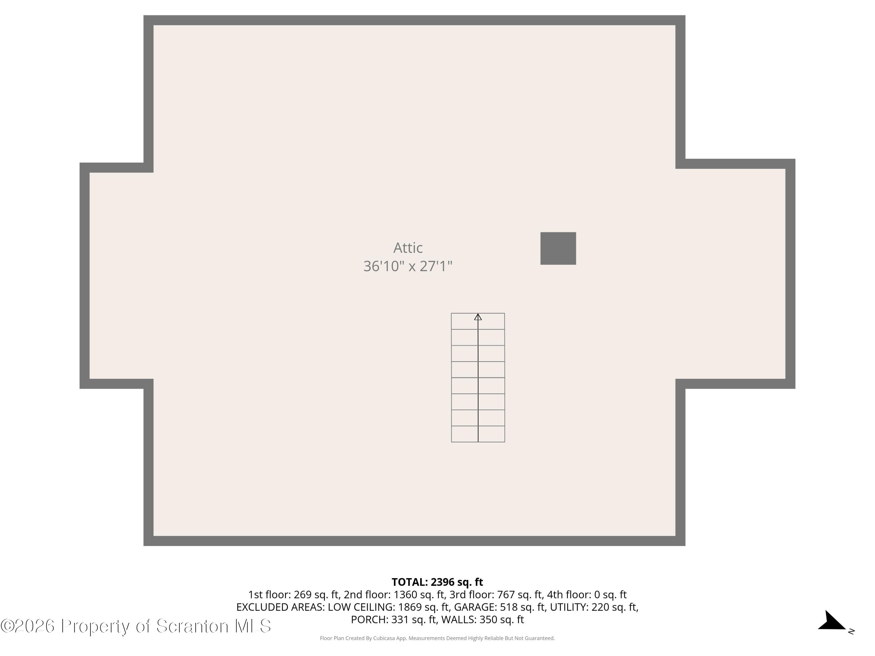 143 Old Boston Road Pittston, PA 18640 - Photo 58 of 59 Attic