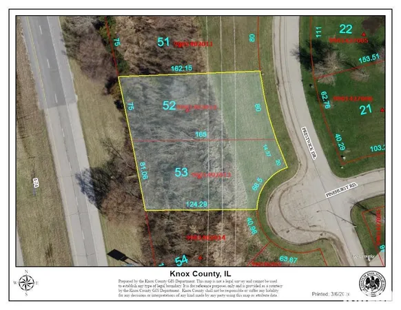$6,000 | Lot 52-53 Country Club Estates, Galesburg, IL 61401