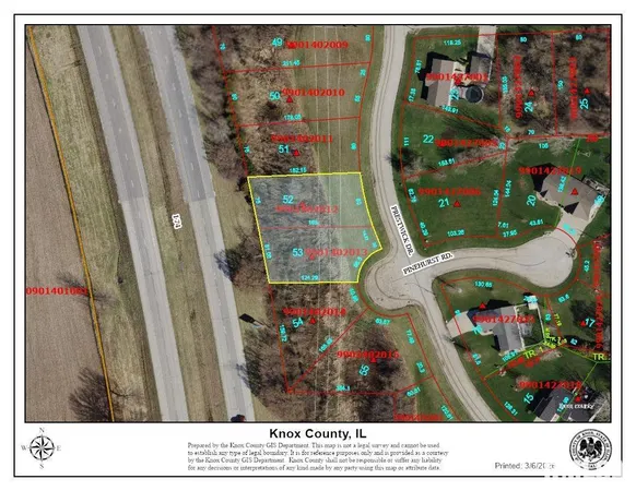 $6,000 | Lot 52-53 Country Club Estates, Galesburg, IL 61401