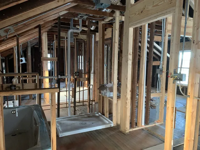 a view of front door and porch