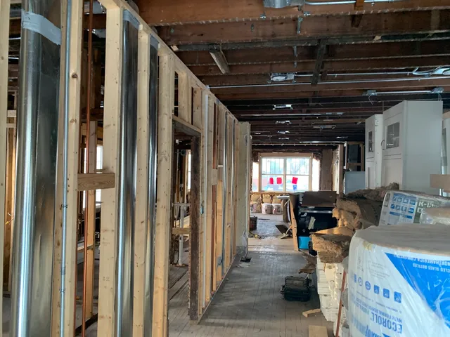 a view of living room filled with furniture