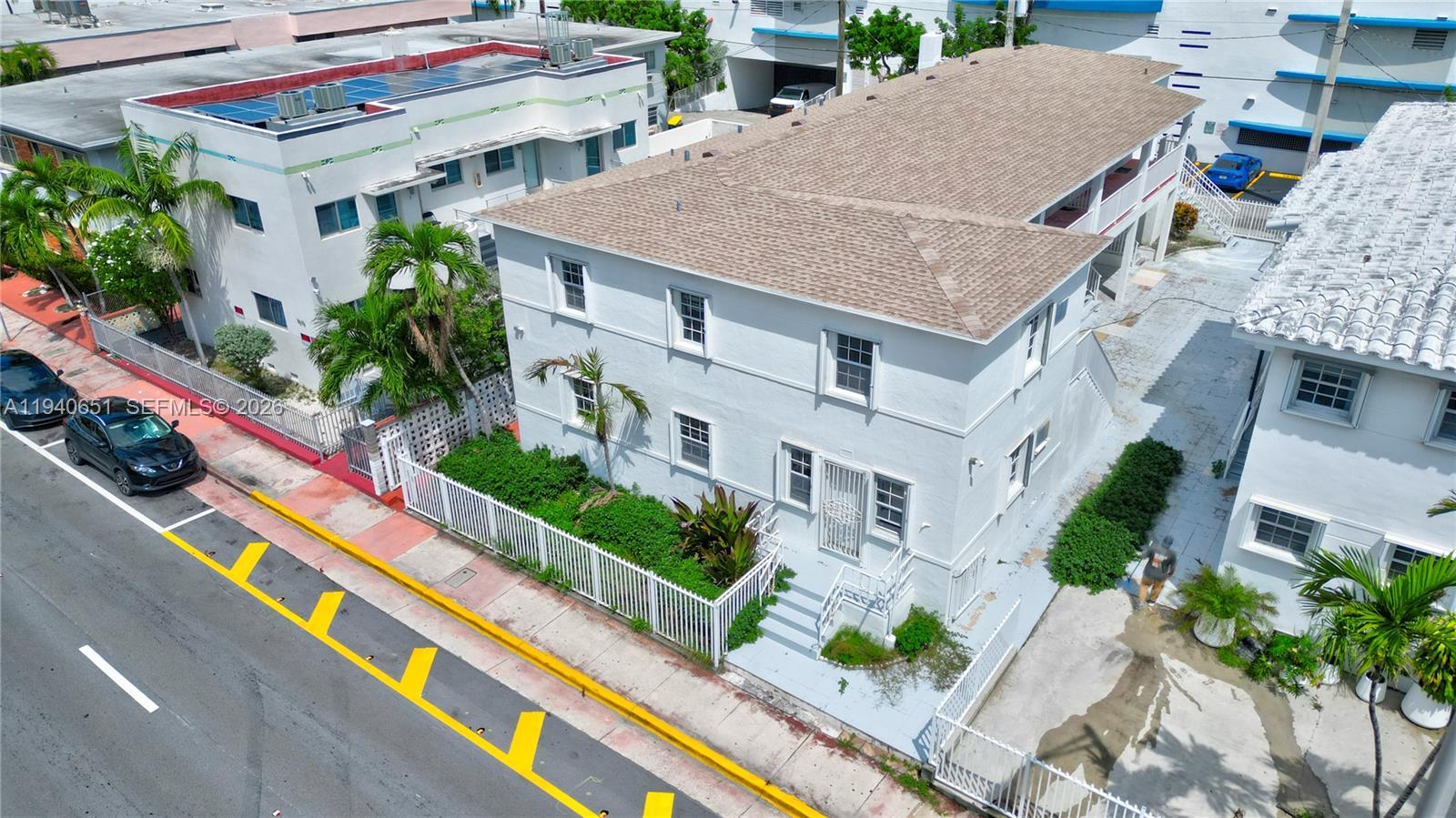 7611 Harding Avenue, Unit 5 Miami Beach, FL 33141 - Photo 3 of 15 an aerial view of a house