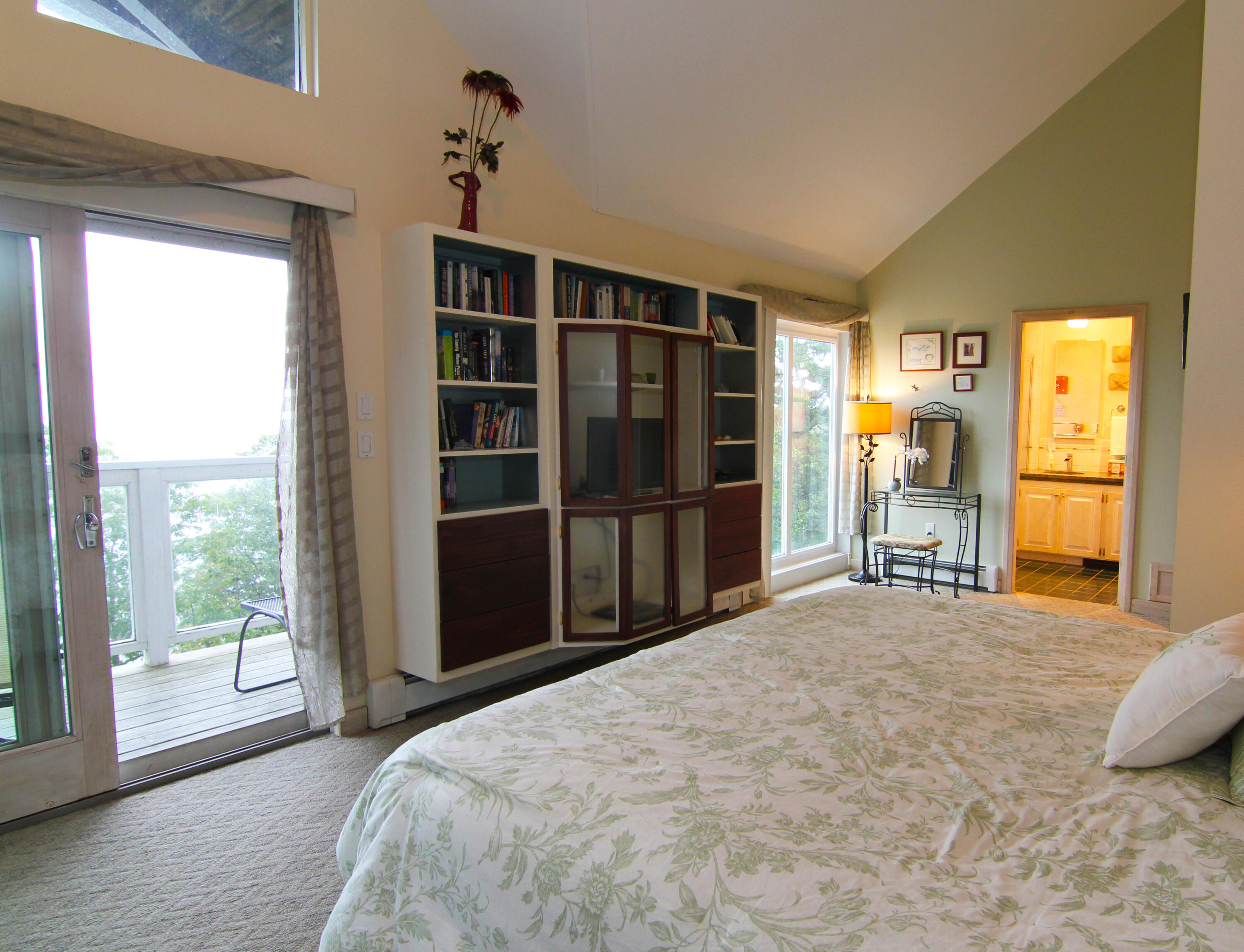 134 Sand Point Road Bar Harbor, ME 04609 - Photo 19 of 47 Master Bedroom overlooking Frenchman Bay