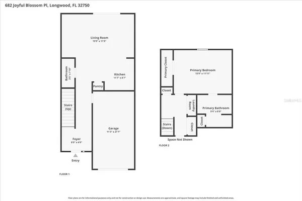 $309,500 | 682 Joyful Blossom Place, Longwood, FL 32750