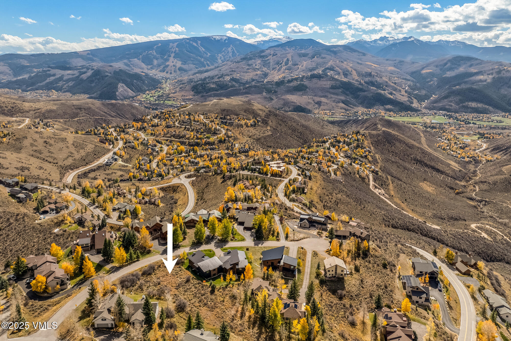 4521 Flat Point Avon, CO 81620 - Photo 9 of 11 aerial 10 arrow