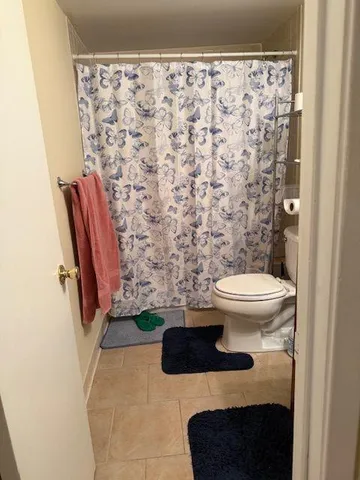 a view of small space with racks on the wall