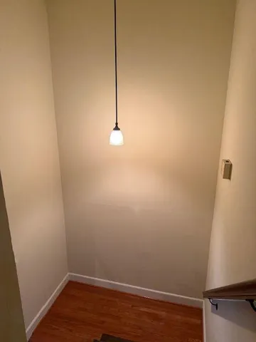 a view of storage and utility room