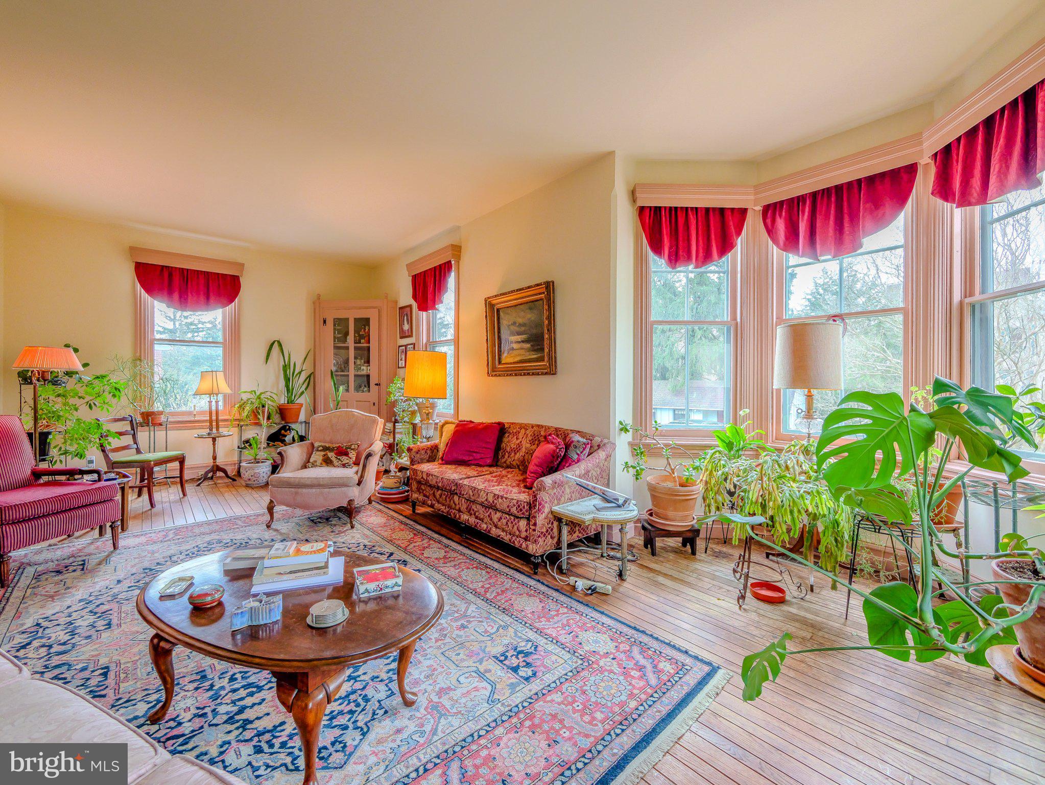 332 North Providence Road Wallingford, PA 19086 - Photo 13 of 48 a living room with furniture and a potted plant