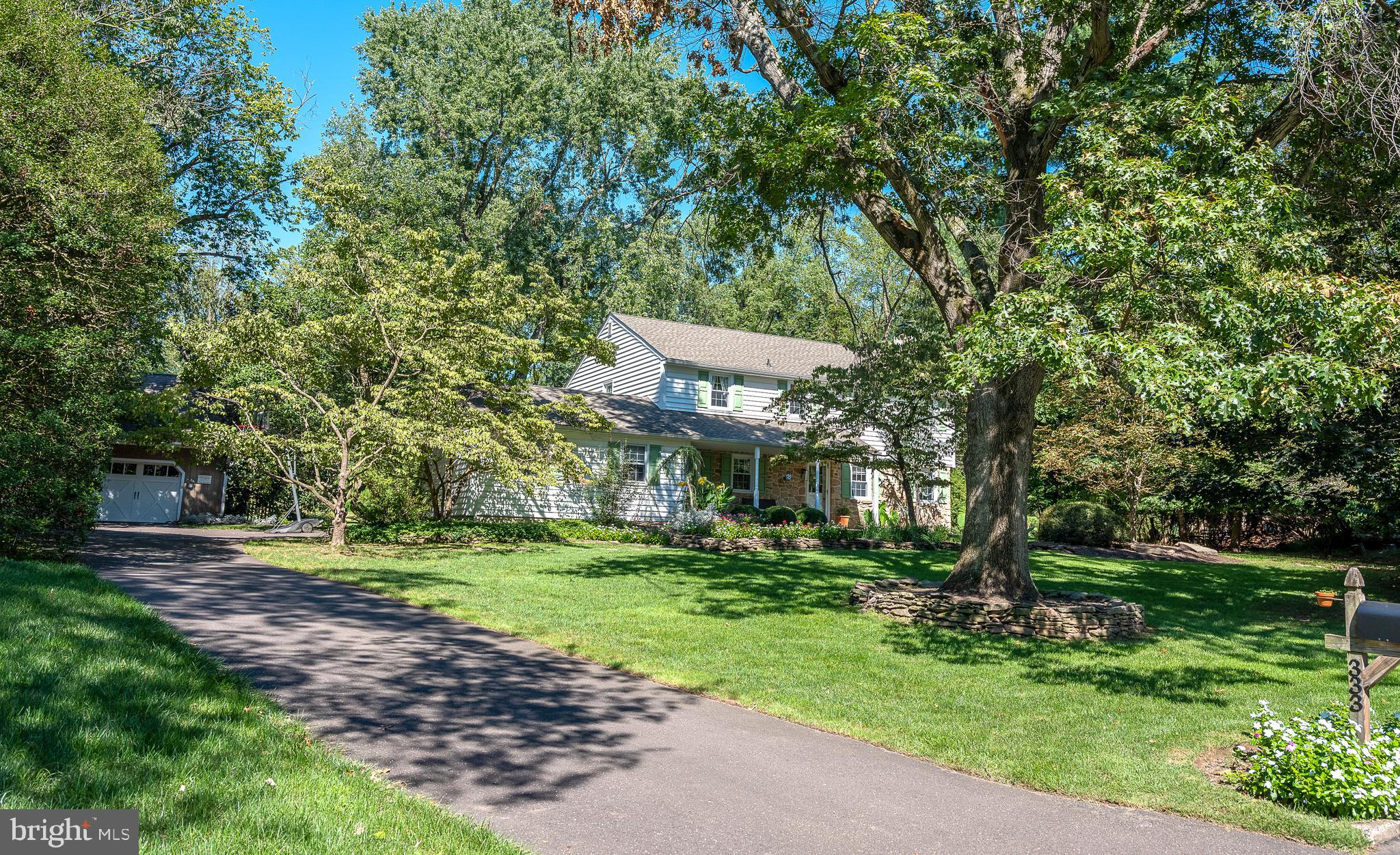 333 Green Valley Road Langhorne, PA 19047 - Photo 2 of 41 Large beautifully landscaped yard