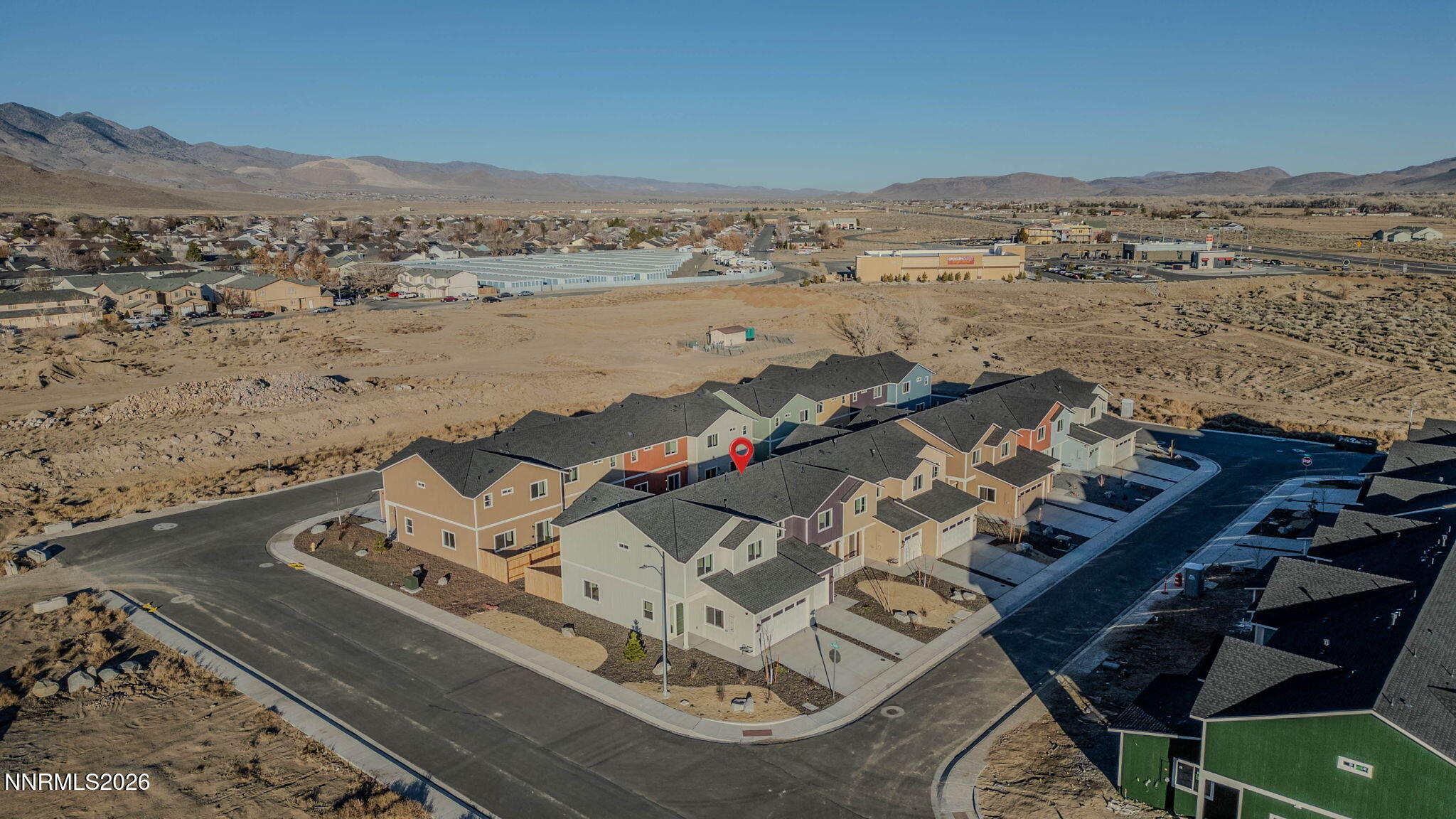 357 Halite Drive Dayton, NV 89403 - Photo 19 of 20 an aerial view of residential houses with outdoor space