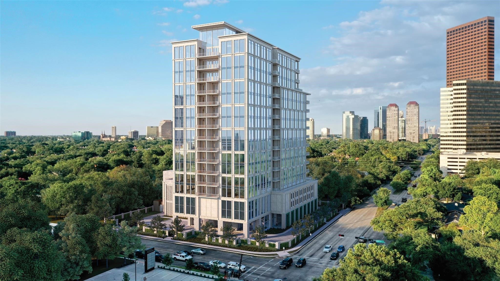 5656 San Felipe Street, Unit 1203 Houston, TX 77056 - Photo 20 of 22 a view of a tall building