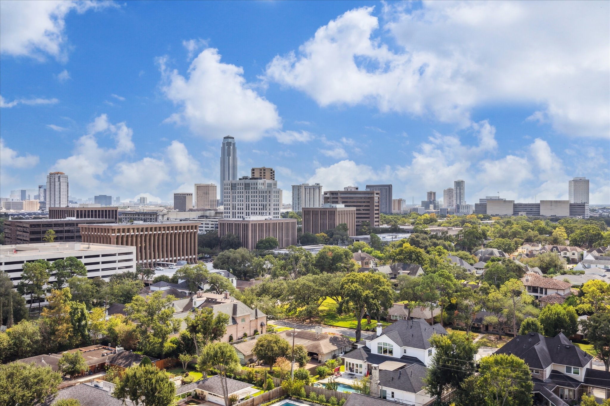 5656 San Felipe Street, Unit 1203 Houston, TX 77056 - Photo 5 of 22 a view of a city with lot of buildings