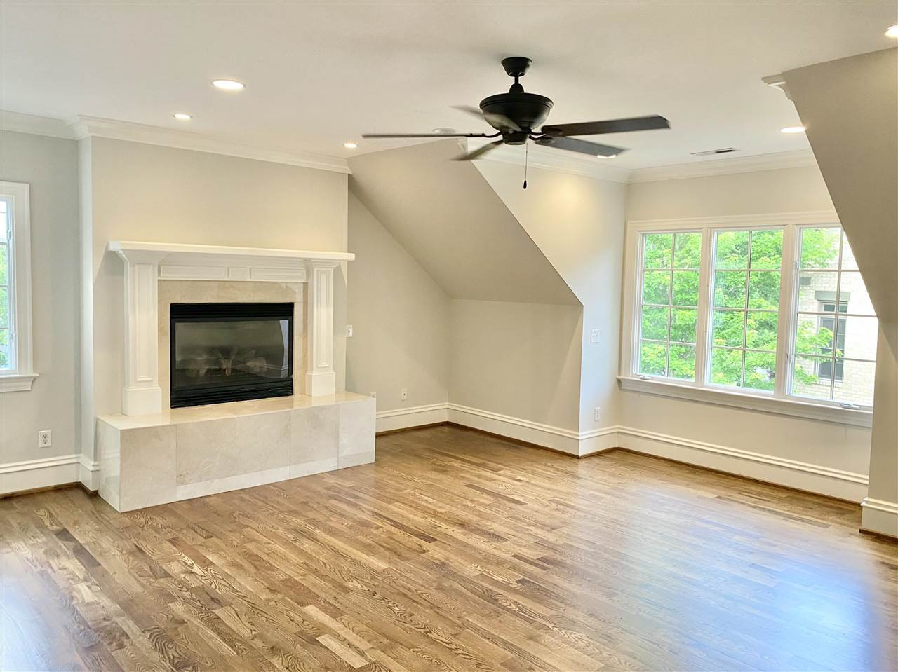 526 Wayne Drive Raleigh, NC 27608 - Photo 14 of 30 Updated Picture! Newly refinished hardwoods, fresh paint and a beautiful fireplace in this elegant Owner's Suite! Owner's Suite