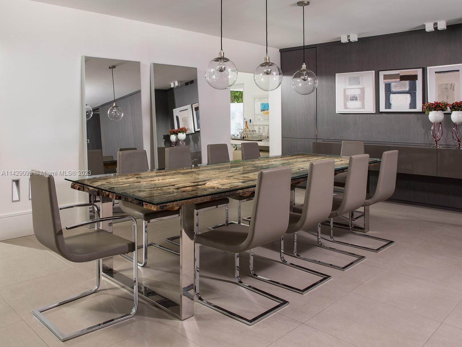 Morningside Miami, FL 33137 - Photo 9 of 29 a view of a dining room with furniture