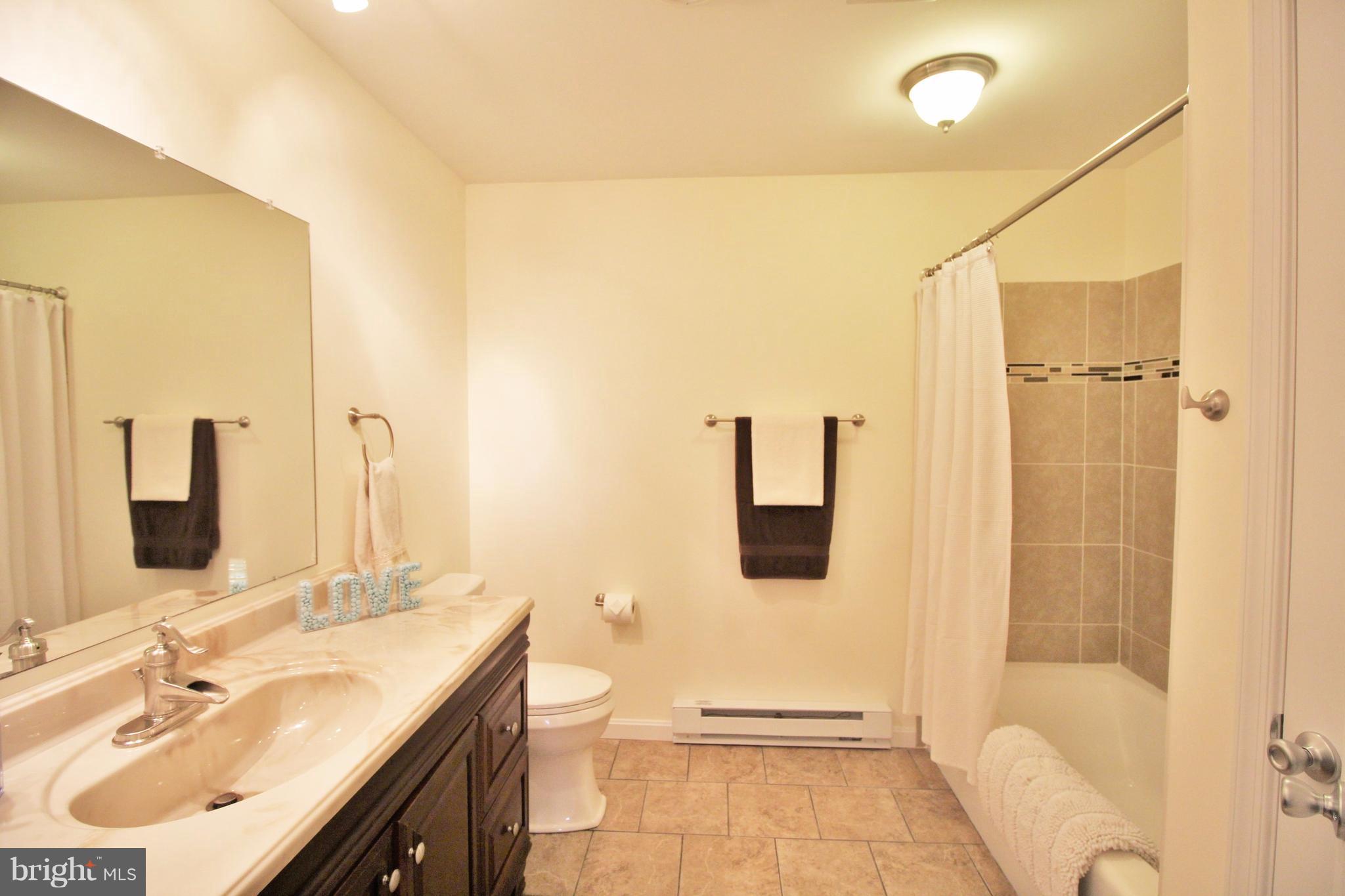 12919 Old Annapolis Road Mount Airy, MD 21771 - Photo 14 of 30 a bathroom with a sink toilet and shower