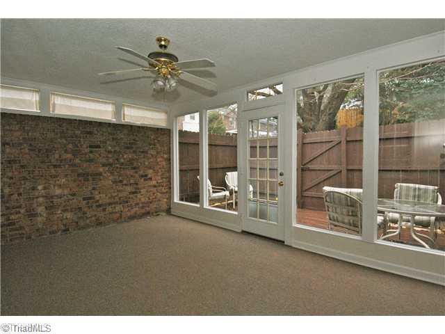 2938 St Marks Road Southwest, Unit E Winston-Salem, NC 27103 - Photo 11 of 12 Sunroom.