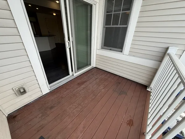 a view of front door