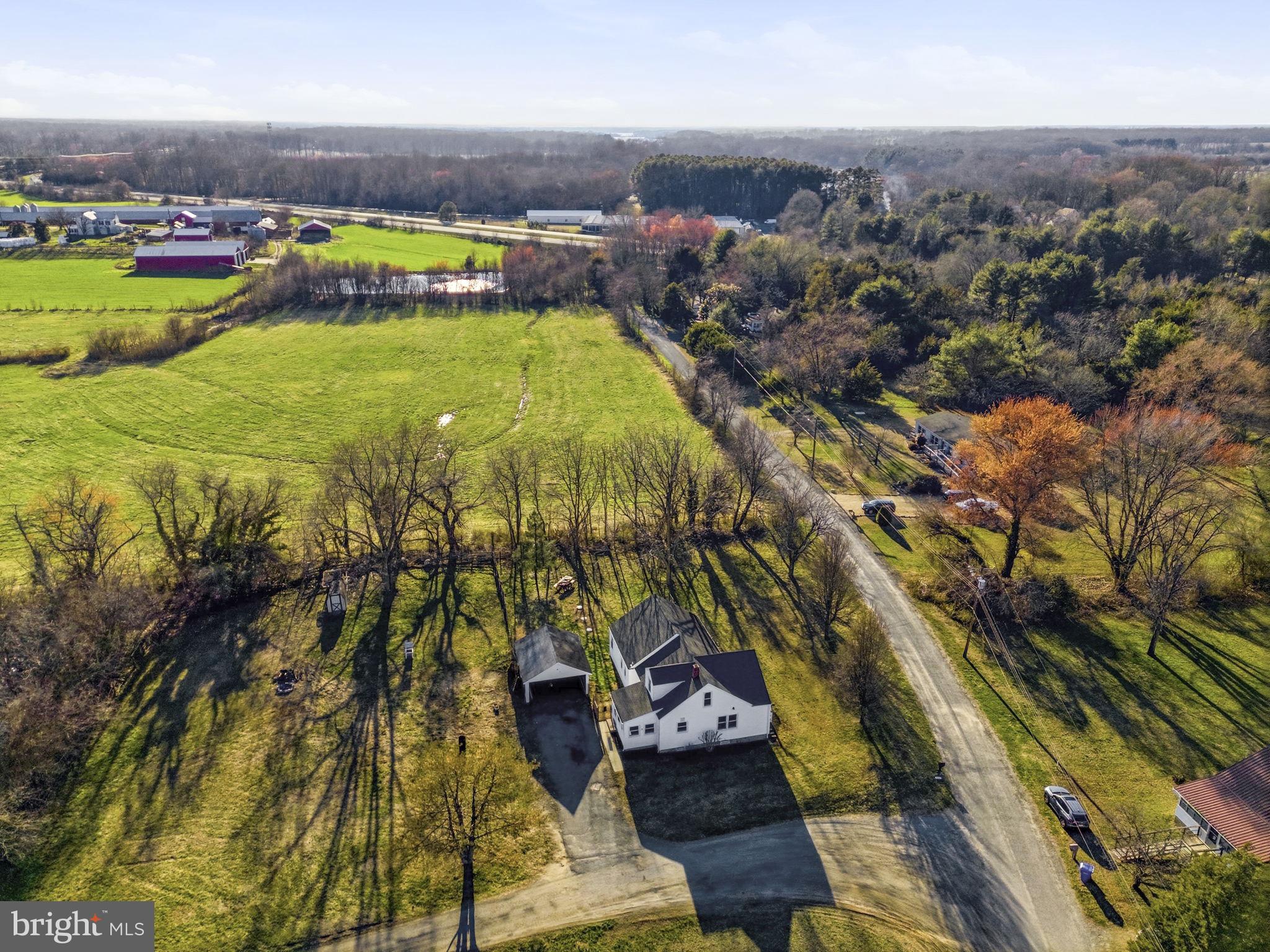 213 Groff Road Millington, MD 21651 - Photo 43 of 48 an aerial view of residential houses with outdoor space