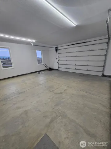 a view of a room with an empty space