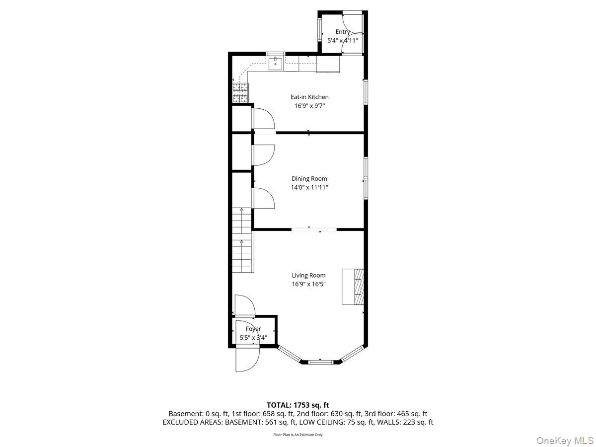196-19 89th Road Queens, NY 11423 - Photo 25 of 28 a picture of a floor plan