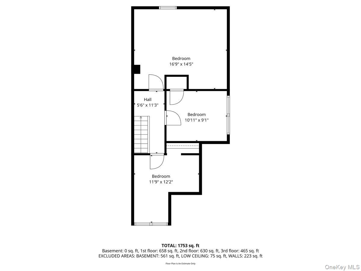 196-19 89th Road Queens, NY 11423 - Photo 27 of 28 a picture of a floor plan