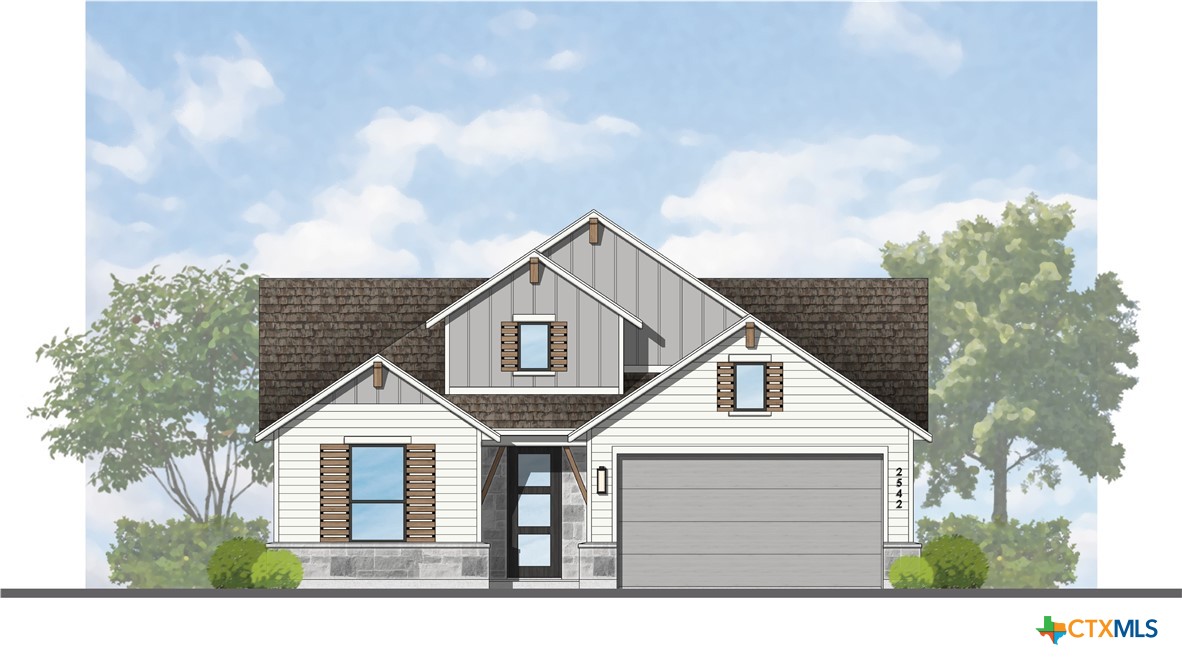 8084 Coral Draw Schertz, TX 78154 - Photo 1 of 1 a front view of a house with a yard