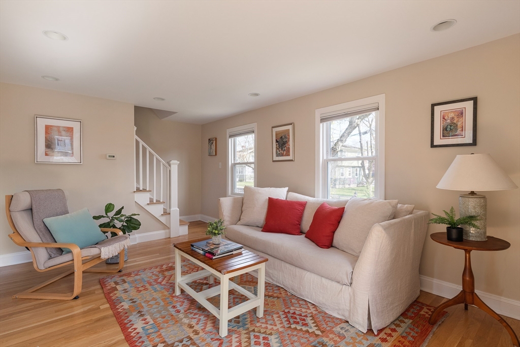 75 Fremont Street Arlington, MA 02474 - Photo 4 of 20 a living room with furniture and a window