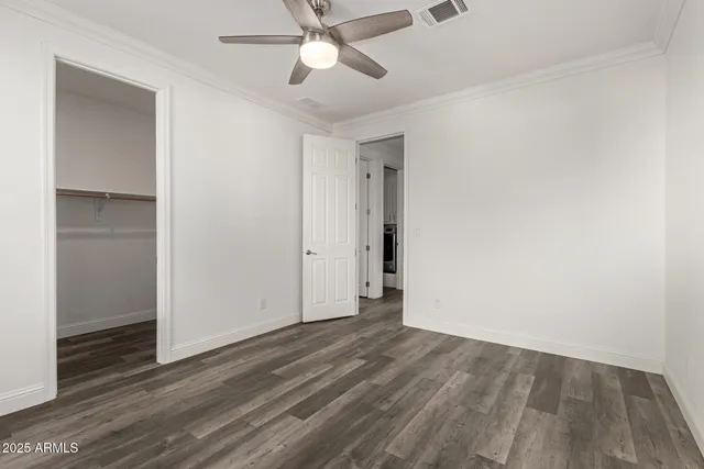 wooden floor in an empty room